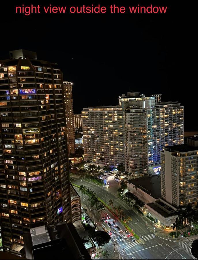 호놀룰루 Waikiki High-Rise Sea View Free Parking 아파트 호텔 외부 사진